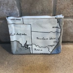 NWOT Australia Post Card Print Mini Bag